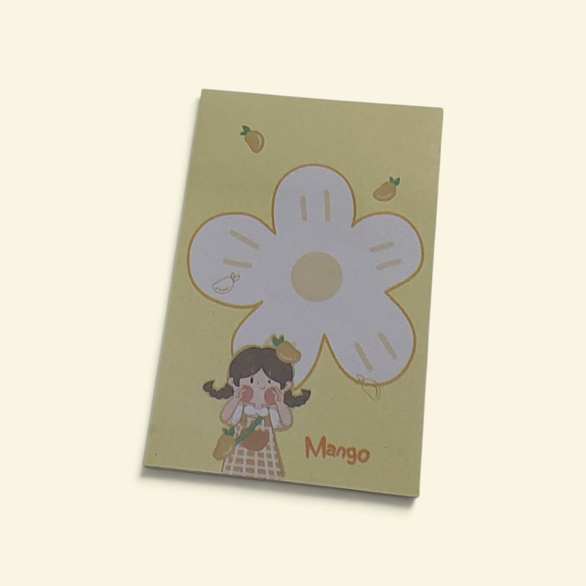 POST-IT FLOR MANGO MUÑEQUITA 🍒🌺