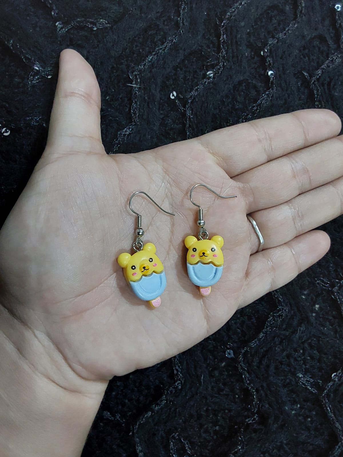 Aretes de Paleta Ratoncito 🍒🌺