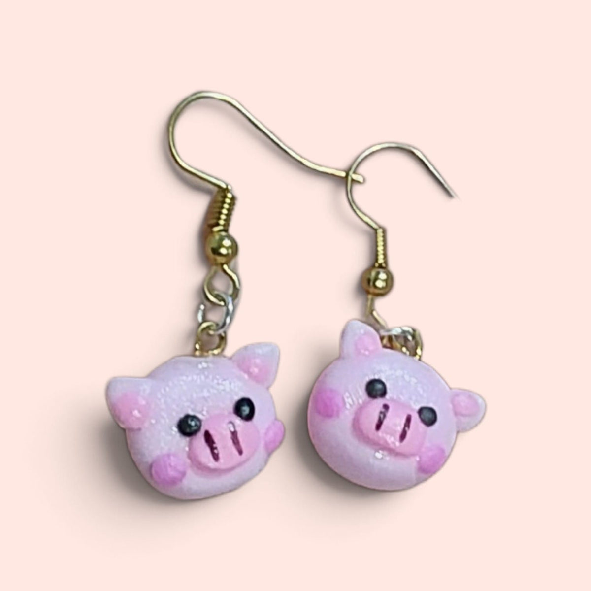 ARETES DE CERDITO 🍒🌺