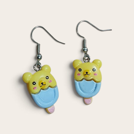 Aretes de Paleta Ratoncito 🍒🌺