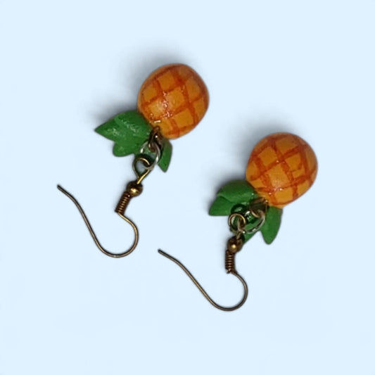 Aretes de Piñas 🍒🌺