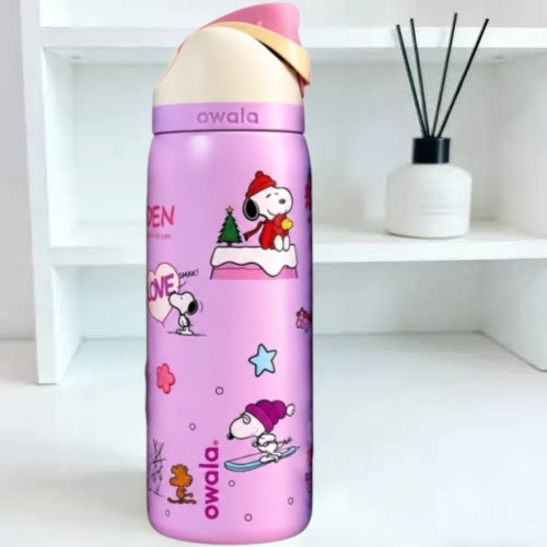 TERMO OWALA SNOOPY DISEÑO 1 🍒🌺